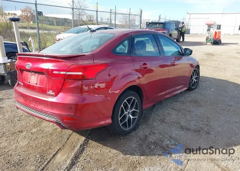 2016 Ford Focus Se из США, поврежденный, VIN 1FADP3F21GL343325